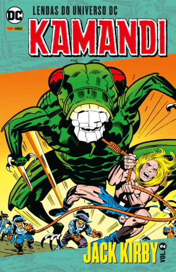 Capa de Kamandi Vol. 2, Panini