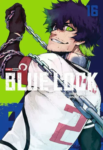 Capa de Blue Lock Vol. 16, Panini