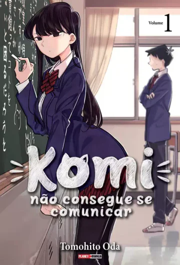 Capa de Komi Não Consegue Se Comunicar Vol. 1, Panini