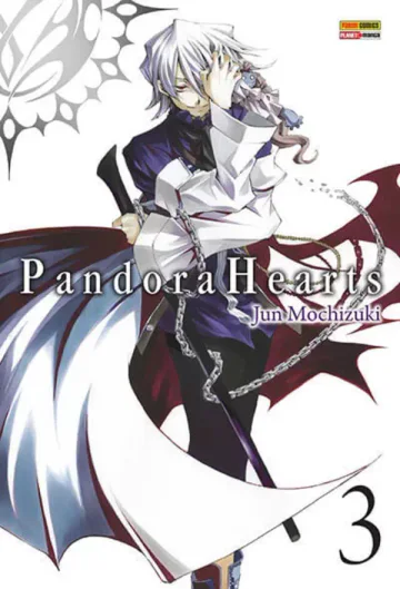 Capa de Pandora Hearts Vol. 3, Panini