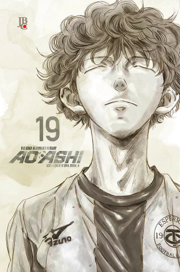 Capa de Ao Ashi - Craques da Bola #19, Editora JBC