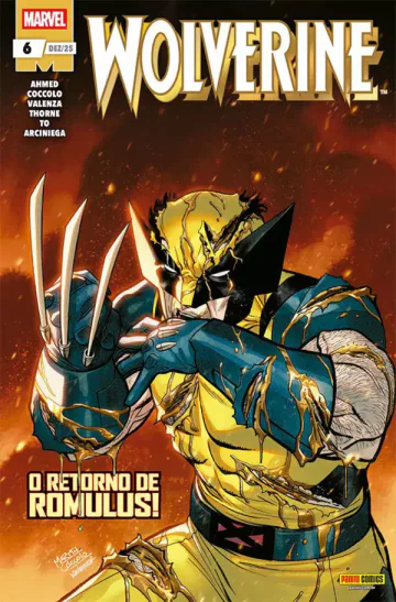 Capa de Wolverine (2025) 06, Panini