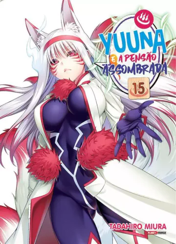 Capa de Yuuna E A Pensão Assombrada Vol. 15, Panini