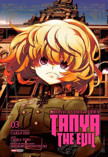 Capa de Tanya The Evil: Crônicas De Guerra Vol. 3, Panini