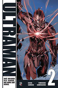 Capa de Ultraman #02, Editora JBC