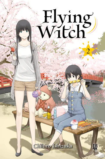 Capa de Flying Witch #02, Editora JBC