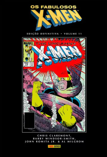 Capa de Os Fabulosos X-Men: Edição Definitiva Vol. 11, Panini