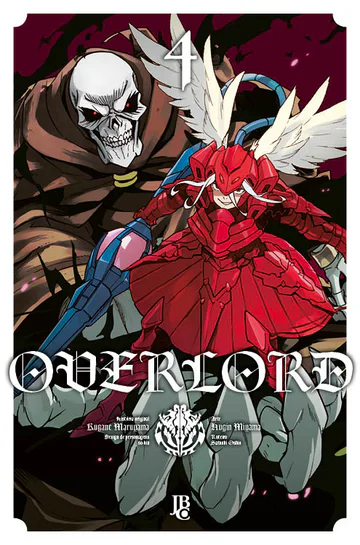 Capa de Overlord #04, Editora JBC