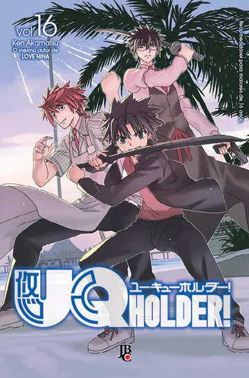 Capa de UQ Holder! #16, Editora JBC