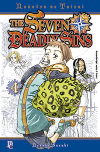 Capa de The Seven Deadly Sins #04, Editora JBC