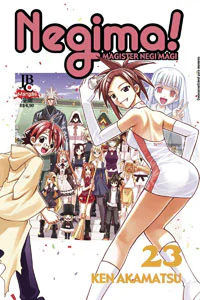 Capa de Negima #23, Editora JBC