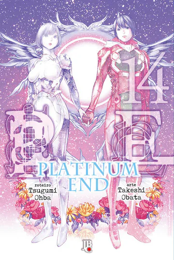 Capa de Platinum End #14, Editora JBC