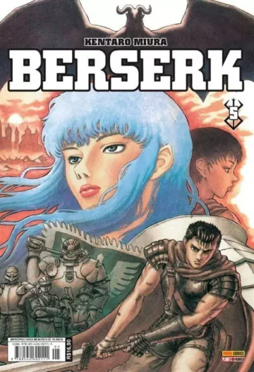 Capa de Berserk - Edição De Luxo Vol. 5, Panini