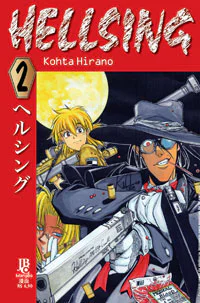 Capa de Hellsing #02, Editora JBC