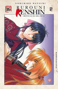 Capa de Rurouni Kenshin #16, Editora JBC