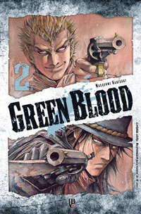 Capa de Green Blood #02, Editora JBC