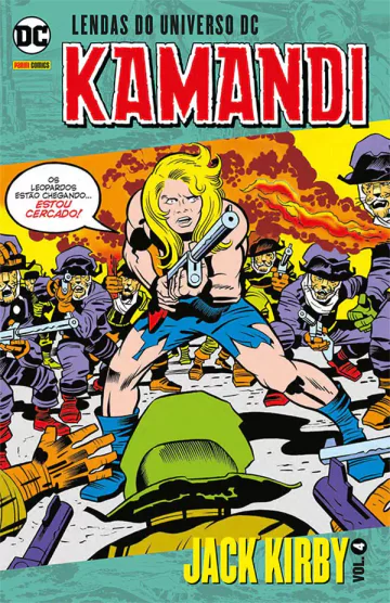 Capa de Kamandi Vol. 4, Panini