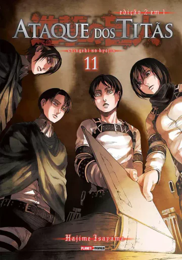 Capa de Ataque Dos Titãs (2 Em 1) Vol. 11, Panini