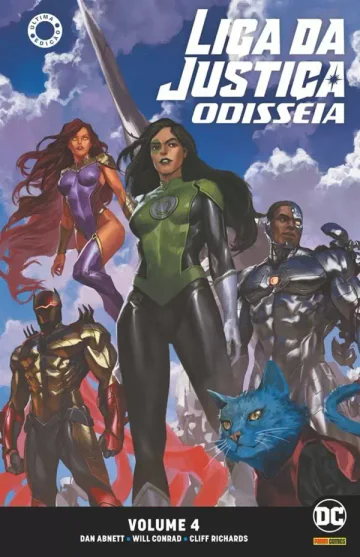 Capa de Liga Da Justiça: Odisseia Vol. 4, Panini