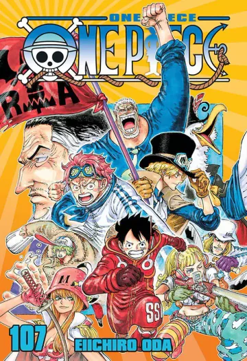 Capa de One Piece Vol. 107, Panini