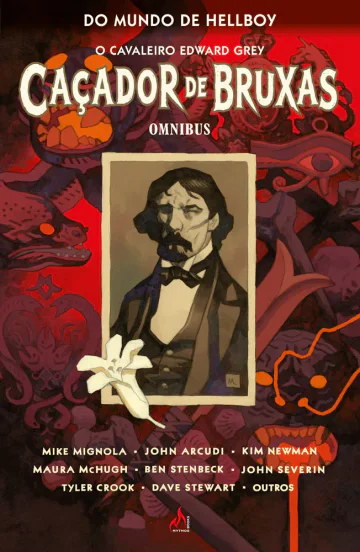 Capa de Caçador de Bruxas Omnibus — Volume 1, Mythos Editora