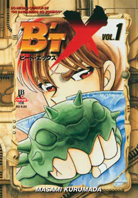Capa de B'tX #01, Editora JBC