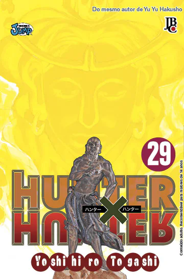 Capa de Hunter X Hunter #29, Editora JBC