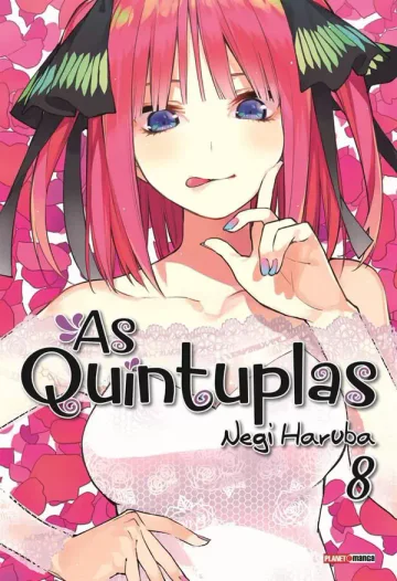 Capa de As Quíntuplas Vol. 8, Panini
