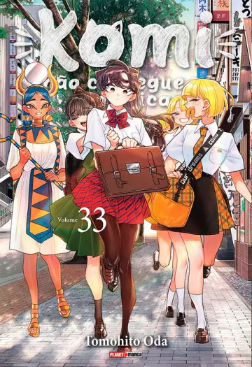 Capa de Komi Não Consegue Se Comunicar Vol. 33, Panini