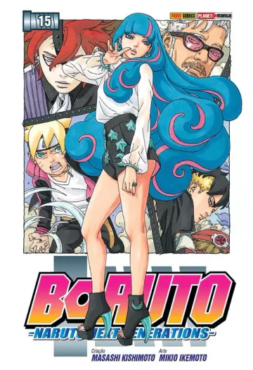 Capa de Boruto: Naruto Next Generations Vol. 15, Panini