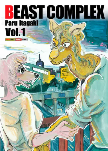 Capa de Beast Complex Vol. 1, Panini