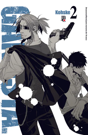Capa de Gangsta #02, Editora JBC
