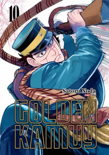 Capa de Golden Kamuy Vol. 10, Panini