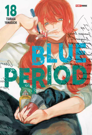 Capa de Blue Period Vol. 18, Panini