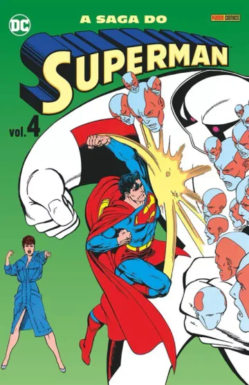 Capa de A Saga Do Superman Vol. 4, Panini
