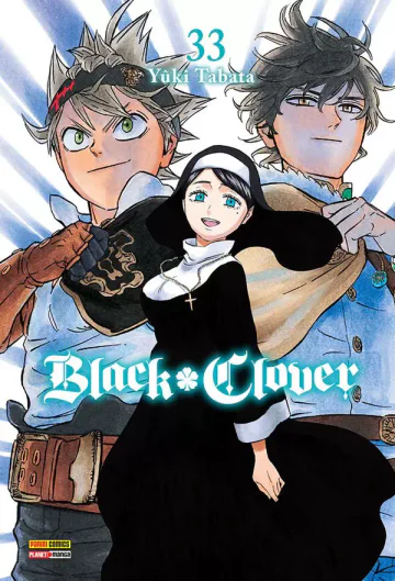 Capa de Black Clover Vol. 33, Panini