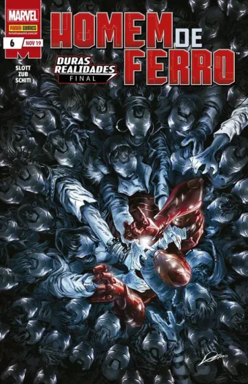 Capa de Homem De Ferro (2019) Vol. 6, Panini