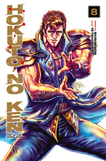 Capa de Hokuto no Ken #08, Editora JBC