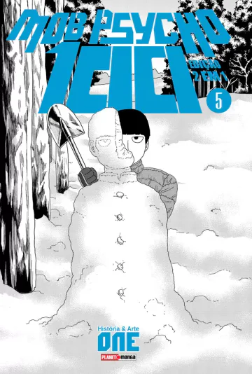 Capa de Mob Psycho 100 (2 Em 1) Vol. 5, Panini