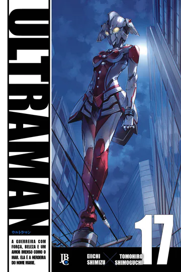 Capa de Ultraman #17, Editora JBC