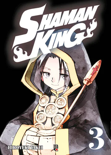 Capa de Shaman King BIG #03, Editora JBC