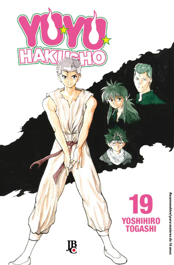 Capa de Yu Yu Hakusho ESP. #19, Editora JBC