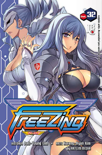 Capa de Freezing #32, Editora JBC