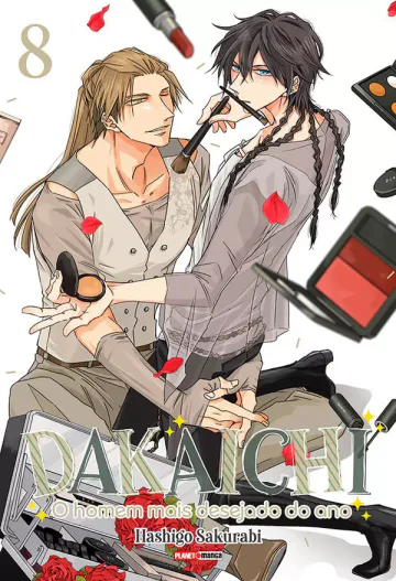 Capa de Dakaichi: O Homem Mais Desejado Do Ano Vol. 8, Panini