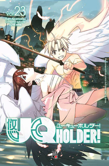Capa de UQ Holder! #23, Editora JBC