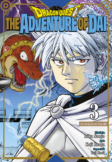 Capa de Dragon Quest - The Adventure of Dai #03, Editora JBC