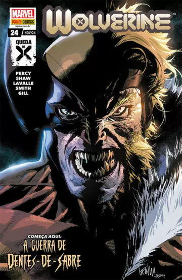 Capa de Wolverine (2022) Vol. 24, Panini