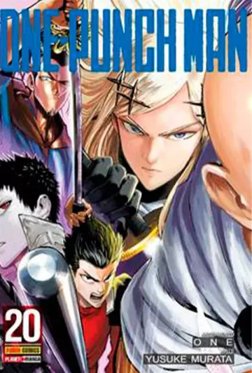 Capa de One-Punch Man Vol. 20, Panini