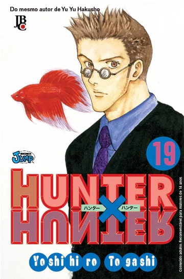 Capa de Hunter X Hunter #19, Editora JBC