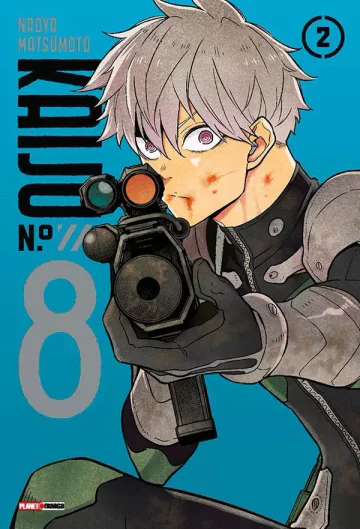 Capa de Kaiju N.° 8 Vol. 2, Panini
